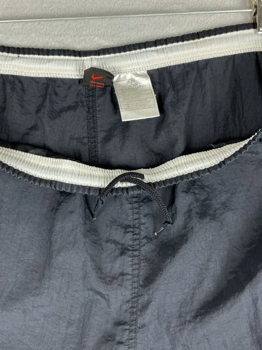 Nike Shorts Women's Large Black Lined Drawstring Waist Active Outdoor Running.